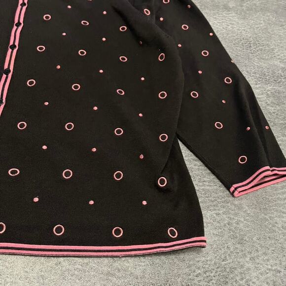 Peck & peck vintage polka dot cardigan - Picture 5 of 8